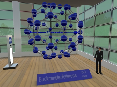 C-60 Molecule Exhibit